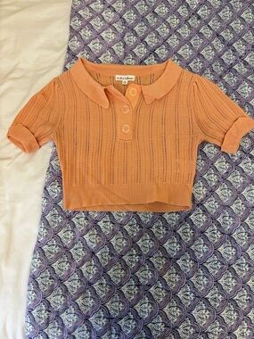 For Love and Lemons Orange Top